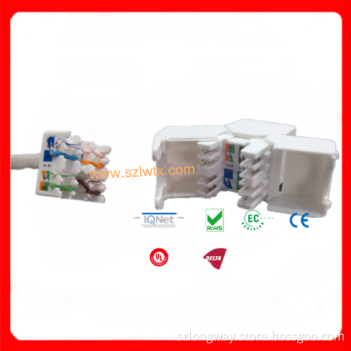 CAT6 UTP RJ45 Keystone Jack